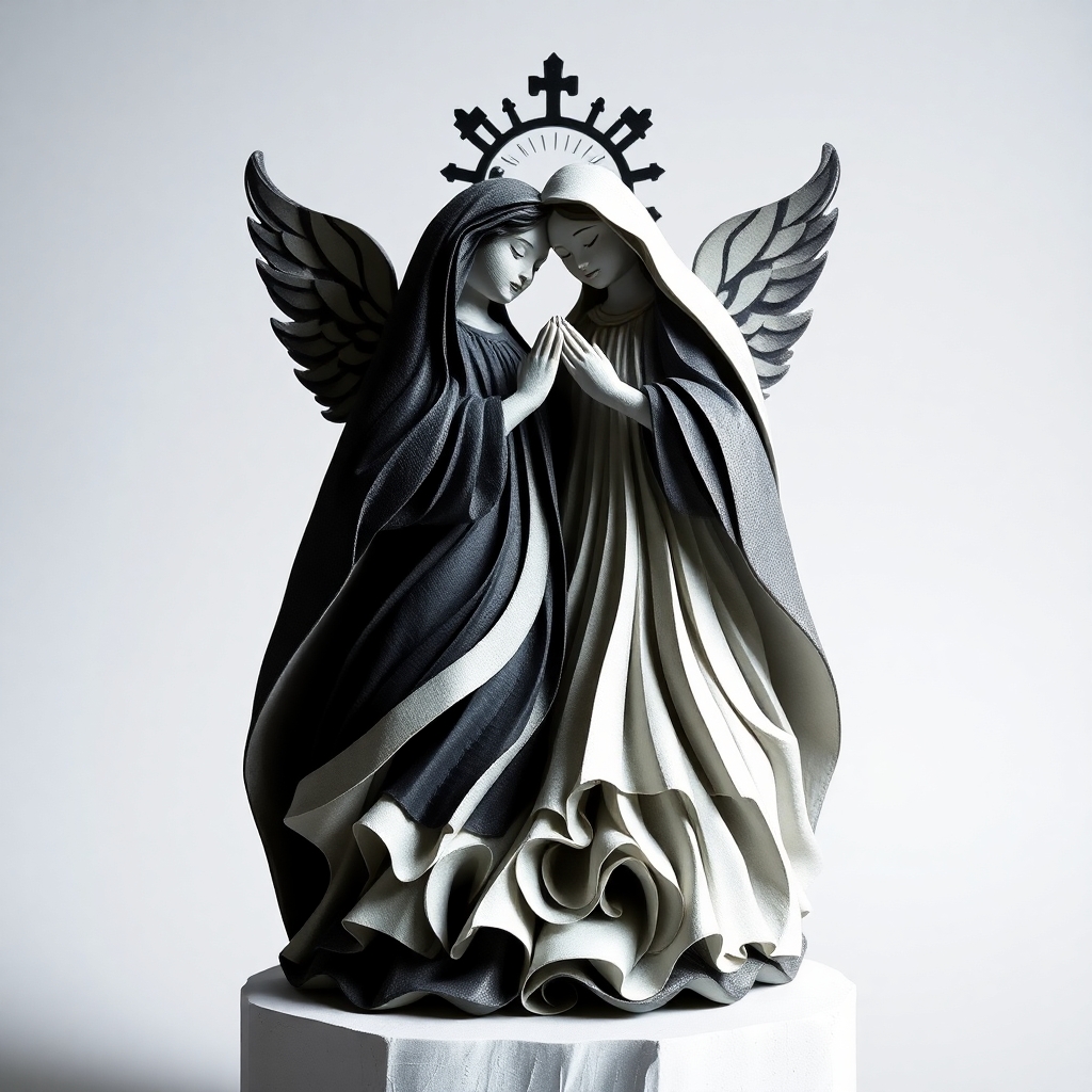 angel blessings miracle statue